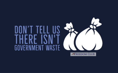 Don’t Tell Us There Isn’t Government Waste