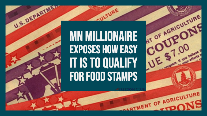 MN Millionaire Exposes How Easy it is to Qualify for Food Stamps