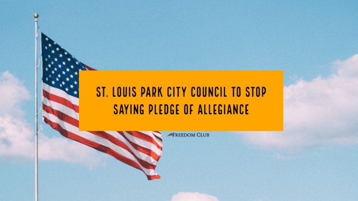 St. Louis Park City Council to Stop Saying Pledge of Allegiance