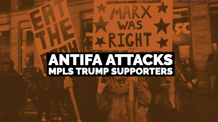 Antifa Attacks MPLS Trump Supporters