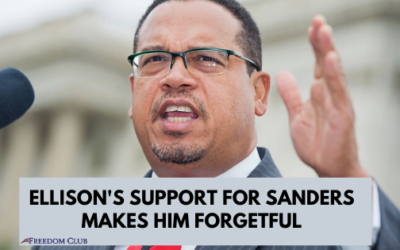 Ellison’s Support for Sanders Makes him Forgetful