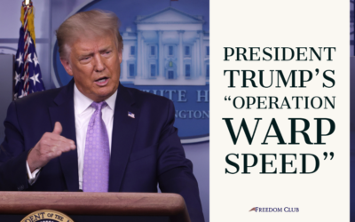 President Trump’s “Operation Warp Speed”