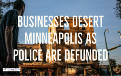 Businesses Desert Minneapolis as Police are Defunded