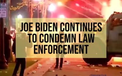 Joe Biden Continues to Condemn Law Enforcement