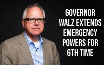 Governor Walz Extends Emergency Powers for 6th Time