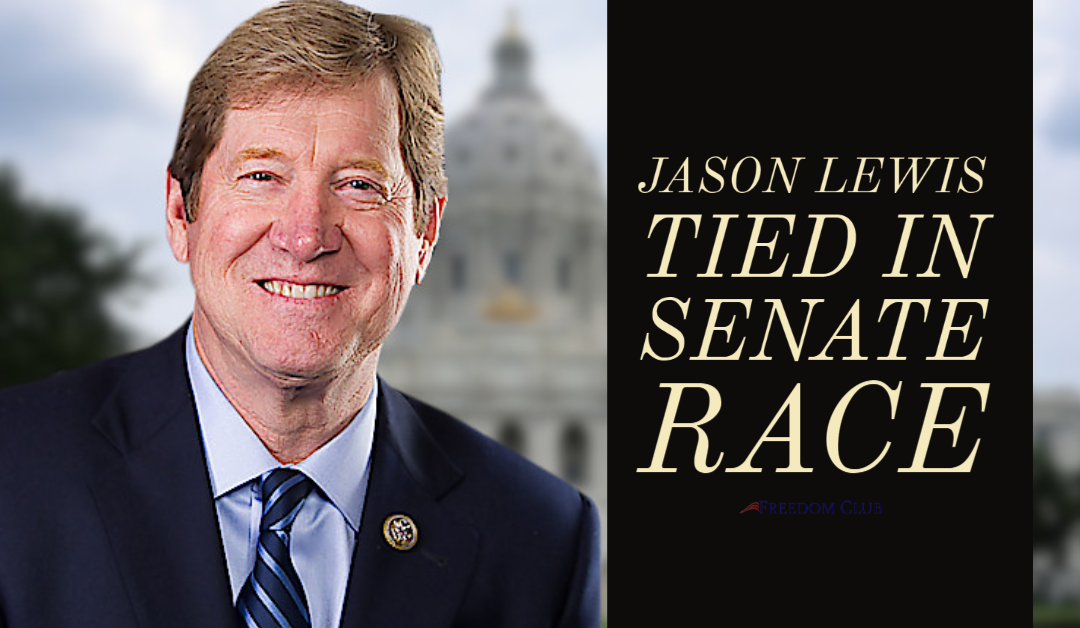 Jason Lewis Tied In Senate Race