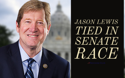 Jason Lewis Tied In Senate Race