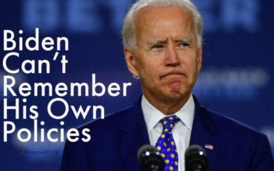 Biden Can’t Remember His Own Policies
