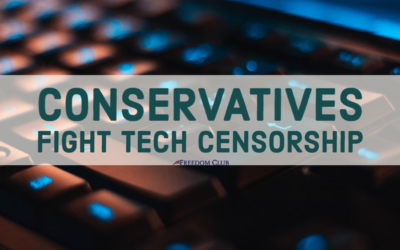 Conservatives Fight Tech Censorship